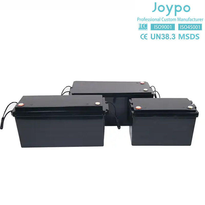 چرخه عمیق Lifepo4 باتری لیتیوم دریایی 12.8V 100Ah IP67 ضد آب برای قایق