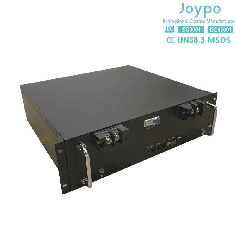 رک نصب ذخیره سازی خورشیدی باتری لیتیوم چرخه عمیق 51.2V 100Ah باتری لیتیوم