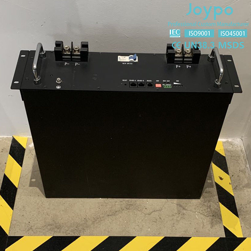 رک نصب ذخیره سازی خورشیدی باتری لیتیوم چرخه عمیق 51.2V 100Ah باتری لیتیوم