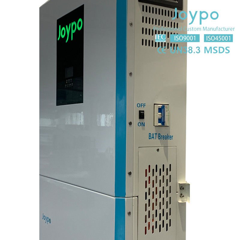 سیستم ذخیره انرژی خورشیدی تک فاز 10kwh باتری 48V 200Ah برای خانه