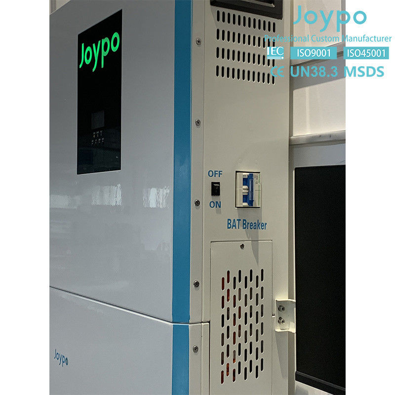 51.2V سیستم های ذخیره سازی باتری خورشیدی PV 100Ah 200Ah 300Ah 400Ah برای خانه