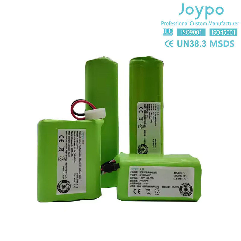 18650 ODM OEM بسته باتری لیتیوم 3.7V 7.4V 11.1V 14.8V 18V 22.2V
