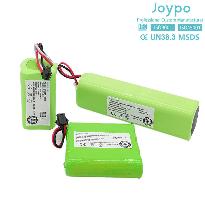 18650 ODM OEM بسته باتری لیتیوم 3.7V 7.4V 11.1V 14.8V 18V 22.2V