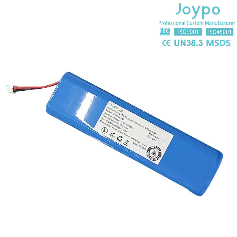 3.7V 18650 OEM بسته باتری لیتیوم 14.8V 5000mAh 4S2P برای ربات ماشین تراش