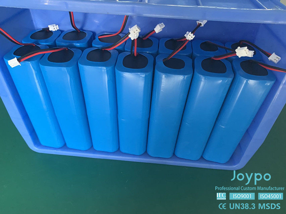 3.7V 18650 OEM بسته باتری لیتیوم 14.8V 5000mAh 4S2P برای ربات ماشین تراش