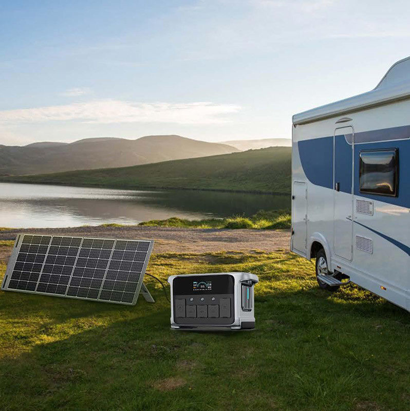 ژنراتور خورشیدی قابل حمل 1200W 1152Wh منبع برق بدون وقفه برای خانه و بالکن