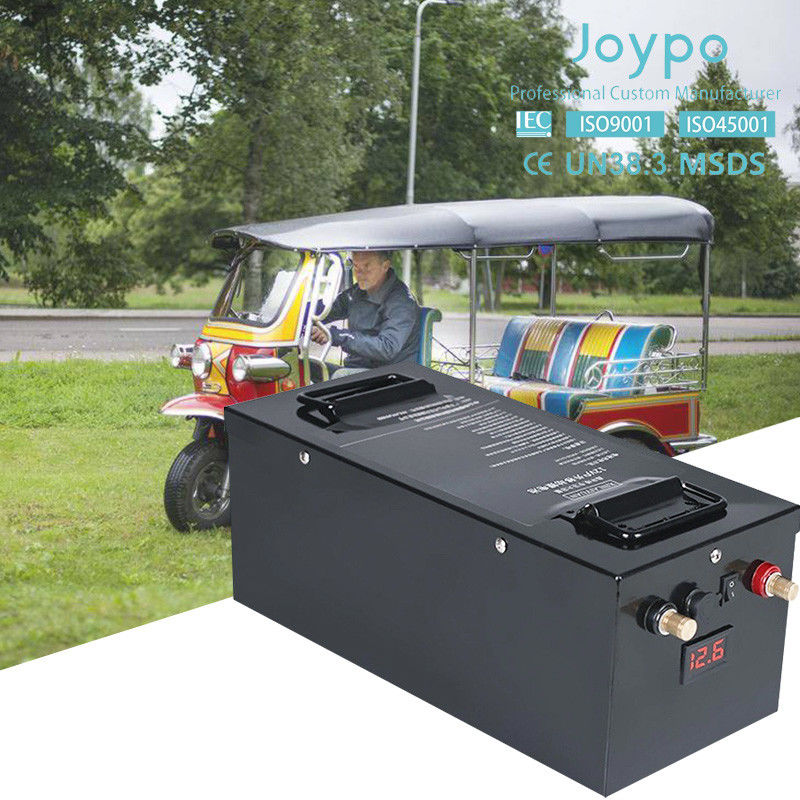 باتری 50Ah 100Ah 150Ah 200Ah 48V لیتیوم LiFePO4 برای ریکشا اتوماتیک و کامیون باربری الکتریکی