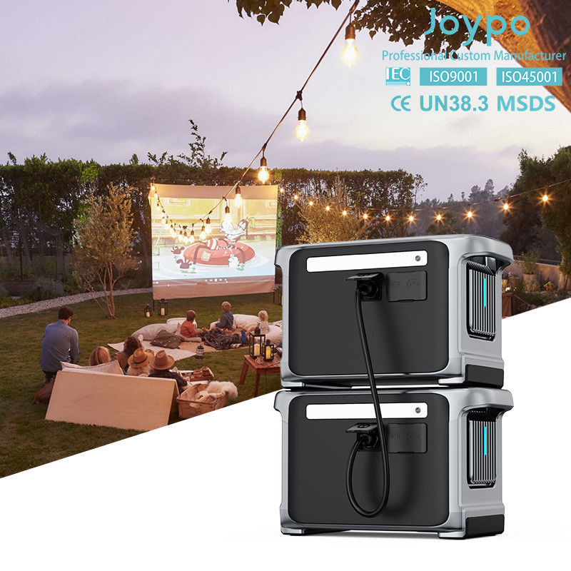 ژنراتور خورشیدی قابل حمل 1200W 110V 220V UPS پشتیبان با شارژ ماشین
