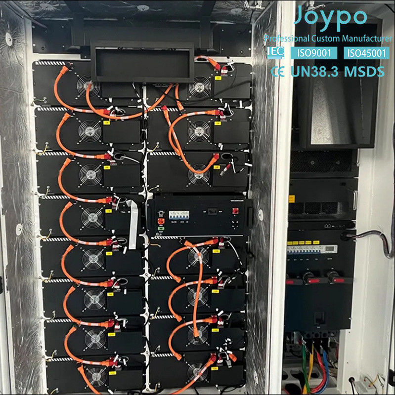 جویپو 100kW 215kWh سیستم ذخیره سازی انرژی تجاری و صنعتی IP55 ظرفیت ماژول باتری 280Ah