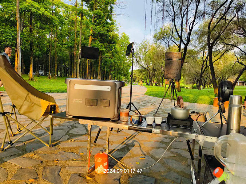2400W UPS سیستم برق پشتیبان 2kva 110V 220V ژنراتور خورشیدی ساکت برای مسکونی