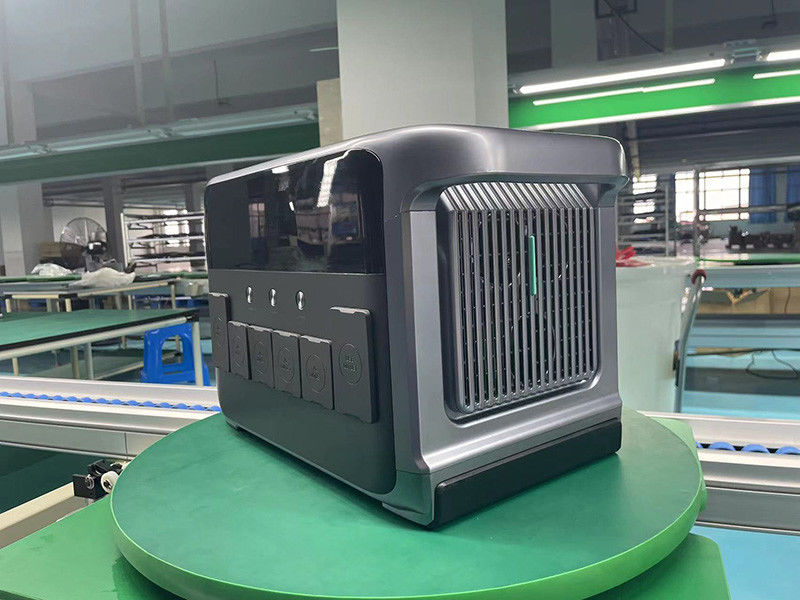 جویپو 2kWh در فضای باز باتری نیروگاه پشتیبانی 12V 24V شارژر خودرو ورودی و خروجی متعدد